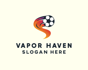 Soccer Sports League logo design