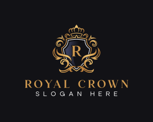 Crown Shield Monarchy logo