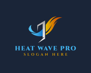 Cooling Water Fire Airconditioning logo