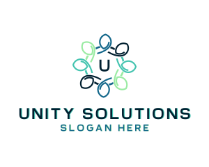 Unity Community Organization  logo design