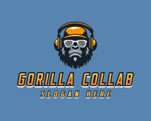 Animal Gaming Gorilla logo design