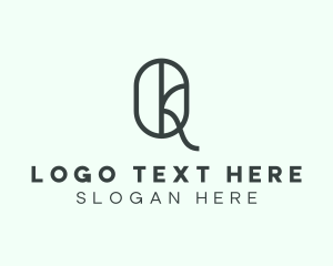 Professional Company Letter Q logo