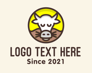 Dairy - Cow Dairy Farm logo design