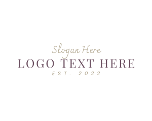 Deluxe Fashion Wordmark logo