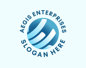 Digital Modern Enterprise logo design