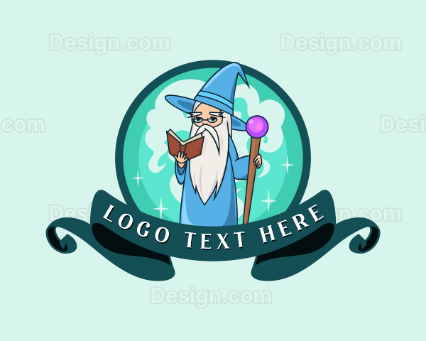 Mysterious Magic Wizard Logo