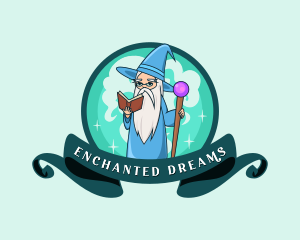 Mysterious Magic Wizard logo design