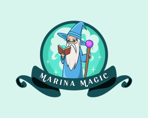 Mysterious Magic Wizard logo design