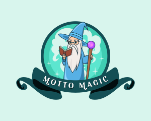 Mysterious Magic Wizard logo design