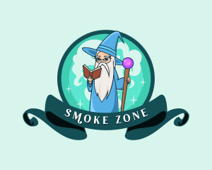 Mysterious Magic Wizard logo design