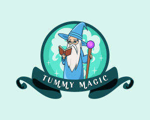 Mysterious Magic Wizard logo design