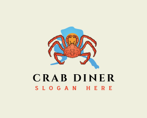 Crustacean Crab Alaska logo