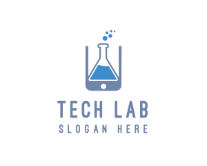 Phone Lab Application logo design