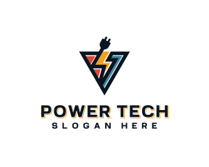 Electrical Plug Lightning logo