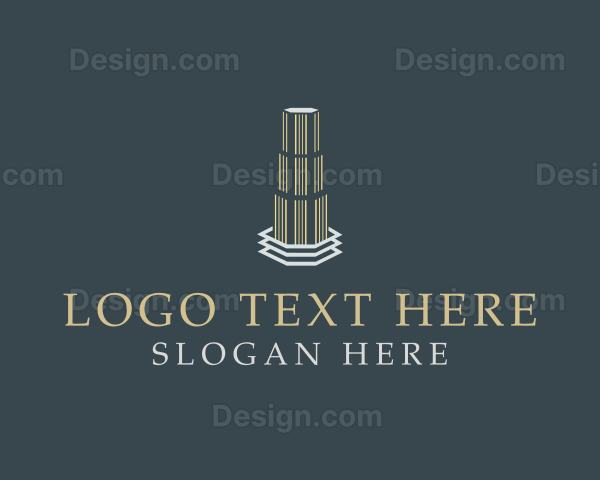 Elegant Corporate Skyscraper Logo