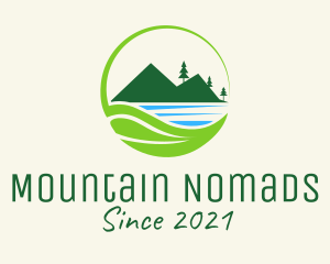 Nature Mountain Park  logo design