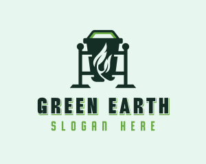 Garbage Waste Disposal logo design