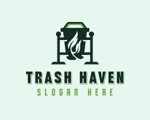 Garbage Waste Disposal logo design