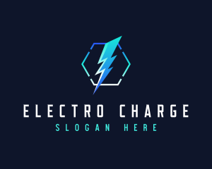 Lightning Energy Electric logo design