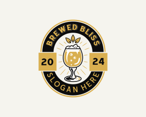 Beer Liquor Bar logo design