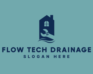 House Plumbing Repair logo design