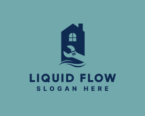 House Plumbing Repair logo design