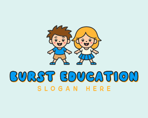 Kindergarten Special Education logo design