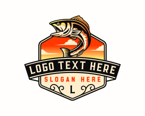 Outdoor Nautical Fishing logo