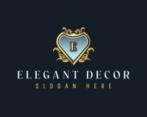 Elegant Crest Ornament logo design