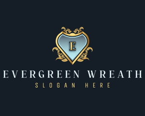 Elegant Crest Ornament logo design