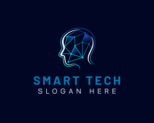 Tech Circuit Mental logo design
