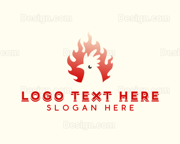 Roasted Flame Chicken Logo