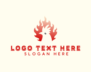 Roasted Flame Chicken Logo