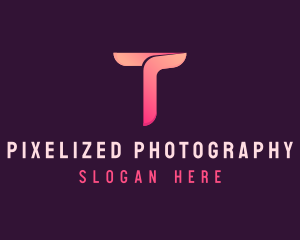 Advertising Firm Letter T logo design