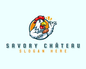 Chicken Poultry Diner logo design