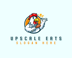 Chicken Poultry Diner logo design