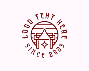 Architecture - Asian Temple Architecture logo design