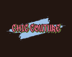 Chic Graffiti Wordmark logo design