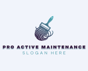 Paintbrush Maintenance logo