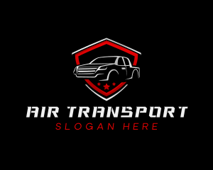 Transportation Pickup Truck Dealer logo design