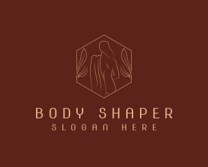 Minimalist Female Body logo design