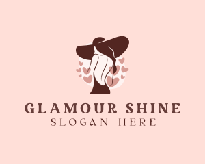 Glamour Woman Fashion logo design