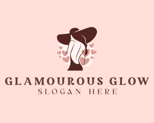 Glamour Woman Fashion logo design