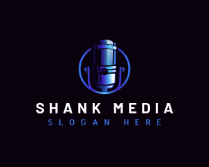 Microphone Media Broadcasting logo design