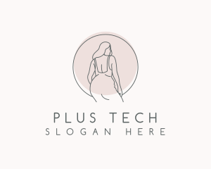 Minimalist Women Body logo design