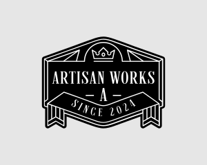 Crown Studio Artisanal  logo design