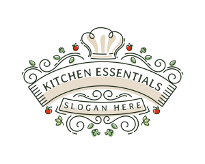 Restaurant Chef Kitchen logo design