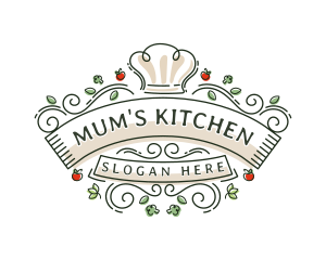 Restaurant Chef Kitchen logo design