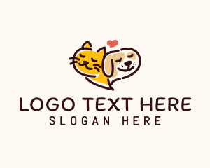 Cat Dog Pet logo