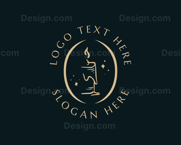 Premium Candle Light Logo